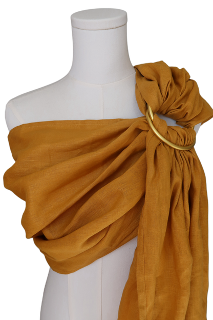 Mustard Angel Baby Ring Sling